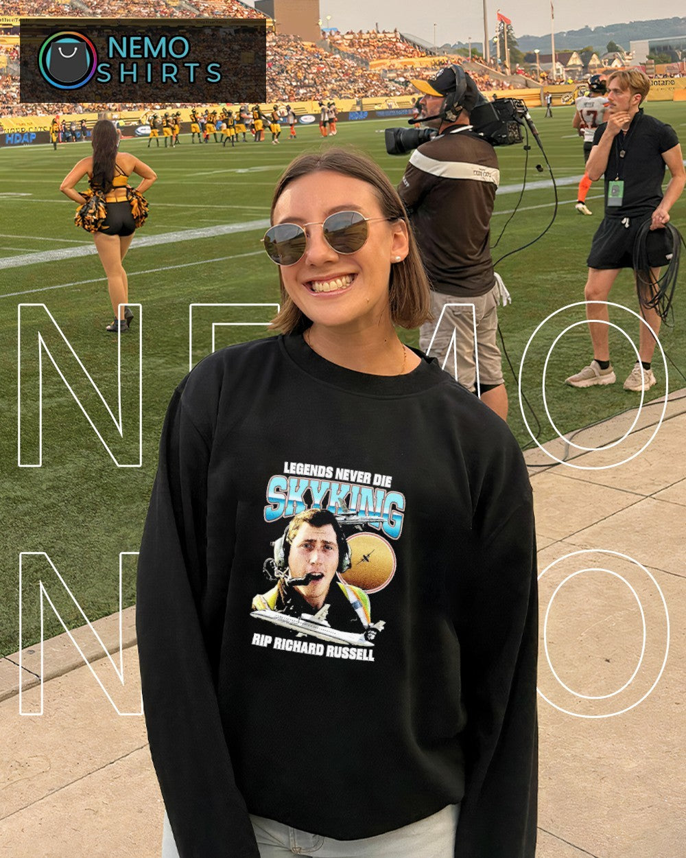 Legends never die skyking rip Richard Russell - Adult & Kids T-Shirts, Sweatshirts & Hoodies apparel design preview 6