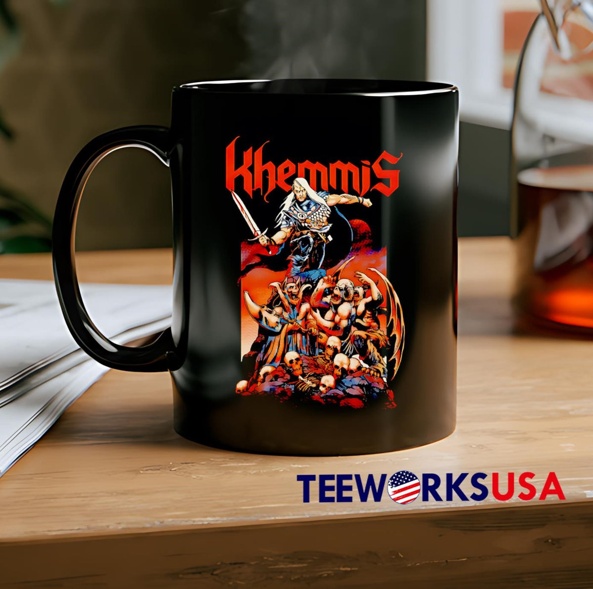 Khemmis Battlemaster classic - Adult & Kids T-Shirts, Sweatshirts & Hoodies apparel design preview 2