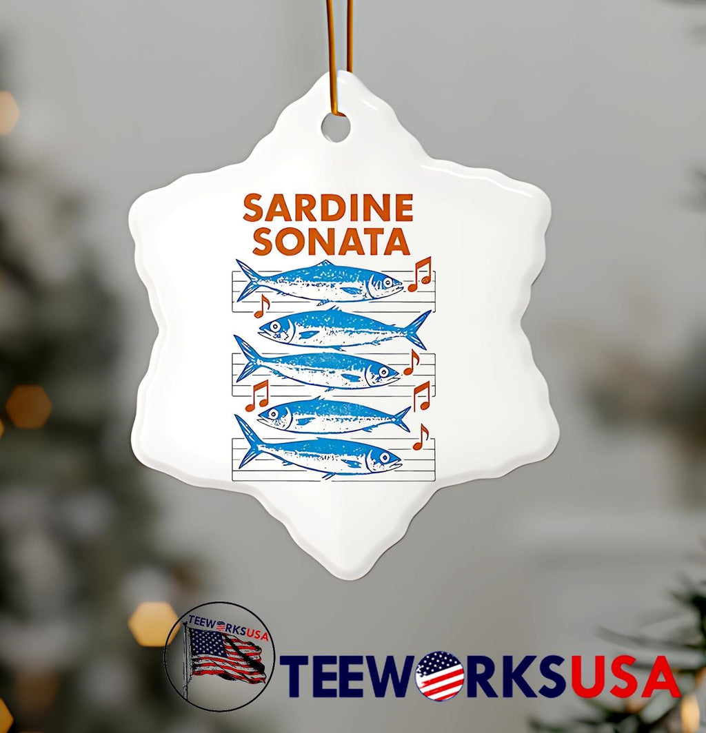 Sardine Sonata Fish - Adult & Kids T-Shirts, Sweatshirts & Hoodies apparel design preview 7