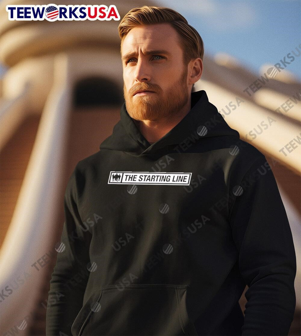 The Starting line - Adult & Kids T-Shirts, Sweatshirts & Hoodies apparel design preview 2