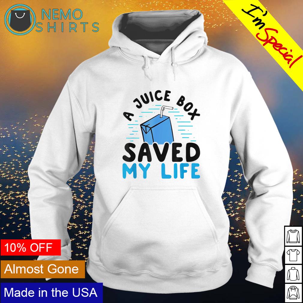A juice box saved my life - Adult & Kids T-Shirts, Sweatshirts & Hoodies apparel design preview 2