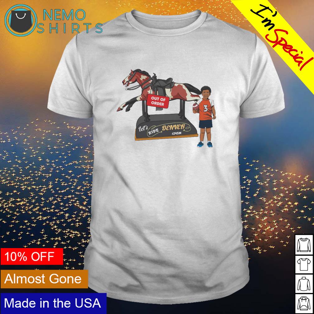 Let's ride Denver Broncos - Adult & Kids T-Shirts, Sweatshirts & Hoodies apparel design preview 1