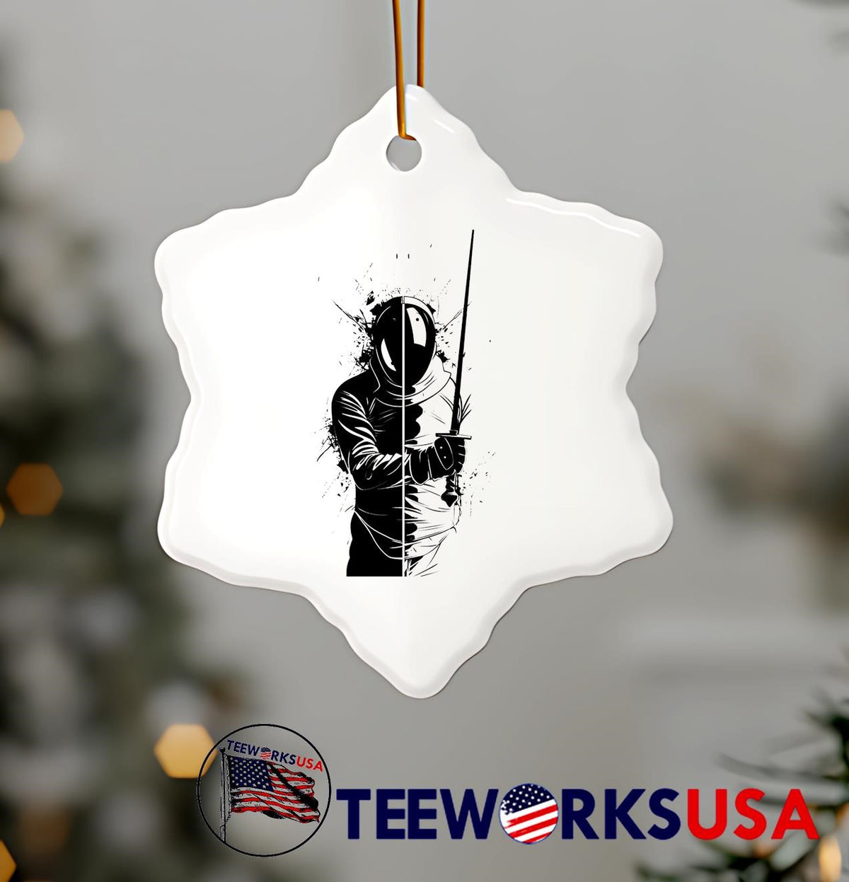 Fencing Strip swordsman - Adult & Kids T-Shirts, Sweatshirts & Hoodies apparel design preview 7