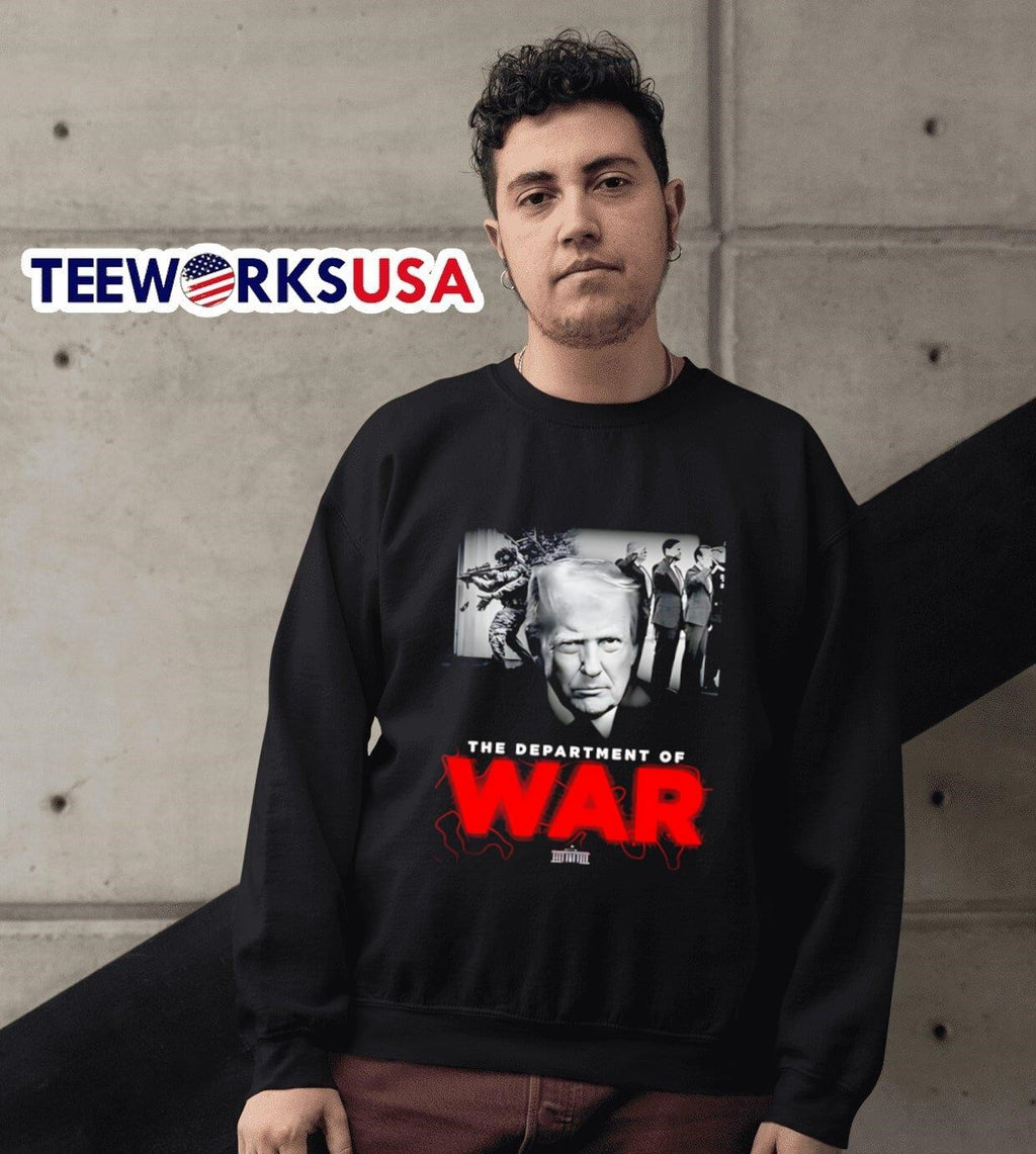 Donald Trump Department Of War - Adult & Kids T-Shirts, Sweatshirts & Hoodies apparel design preview 6