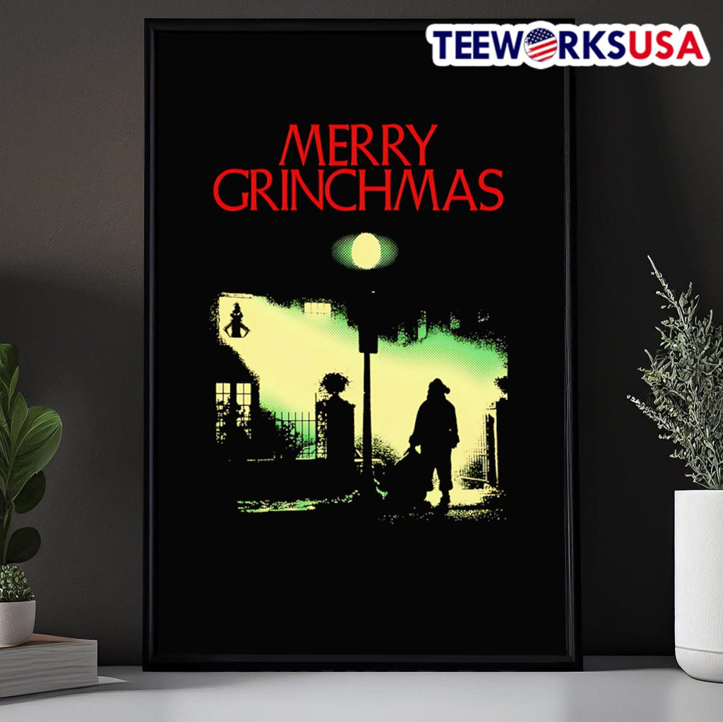 Merry Grinchmas - Adult & Kids T-Shirts, Sweatshirts & Hoodies apparel design preview 5