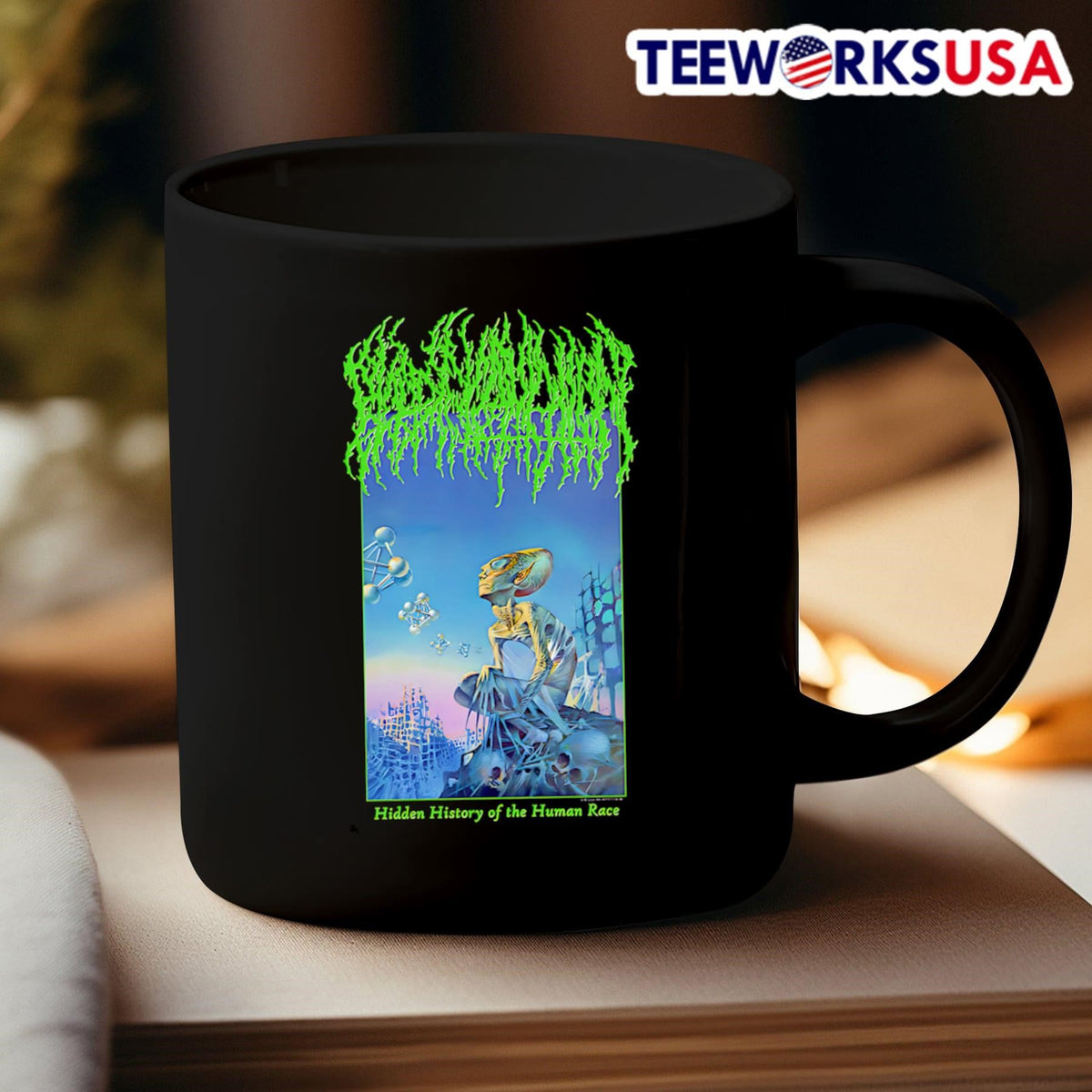 Blood Incantation Hidden History Of The Human Race - Adult & Kids T-Shirts, Sweatshirts & Hoodies apparel design preview 3