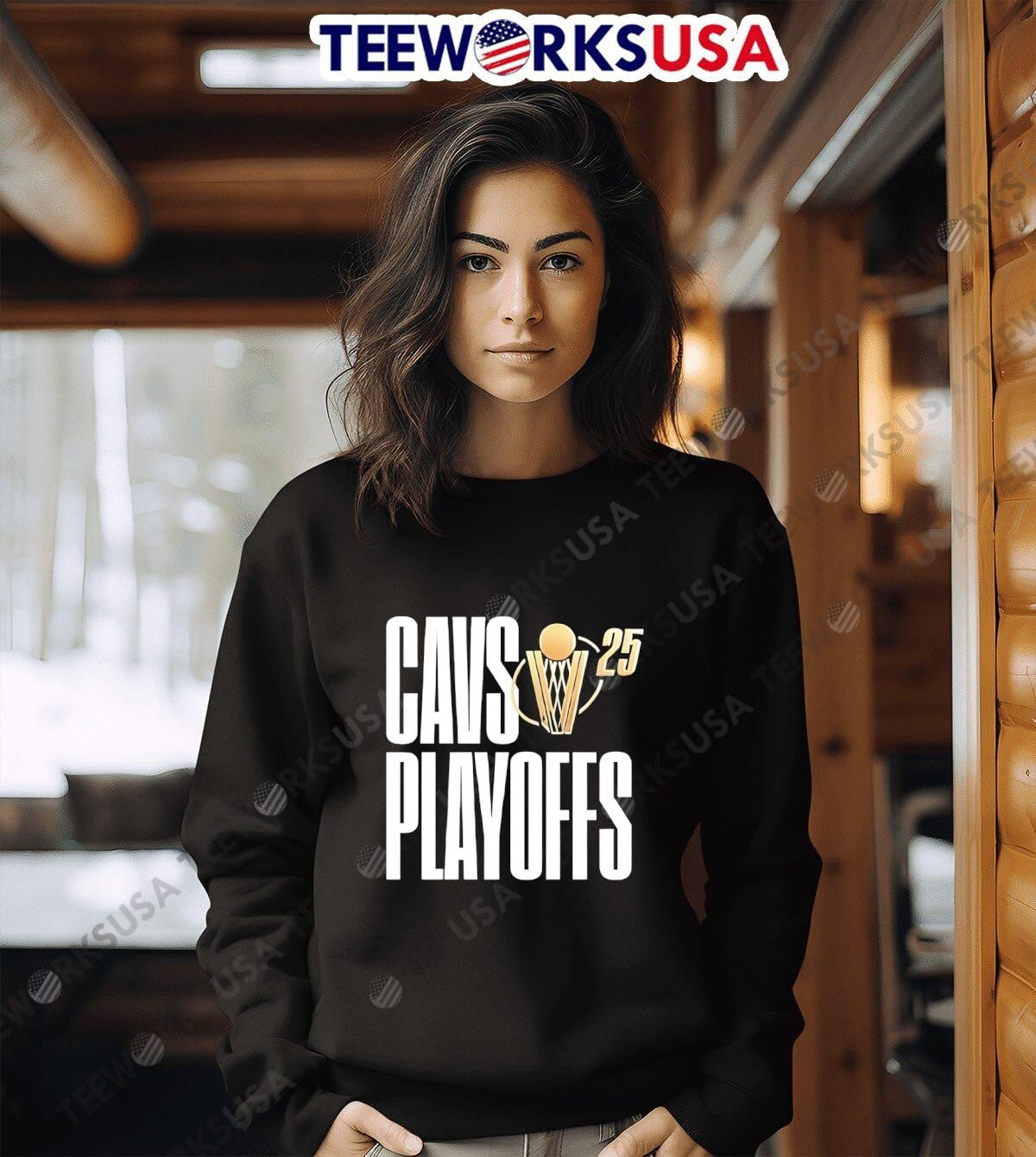 Cleveland 2025 postseason basketball - Adult & Kids T-Shirts, Sweatshirts & Hoodies apparel design preview 6