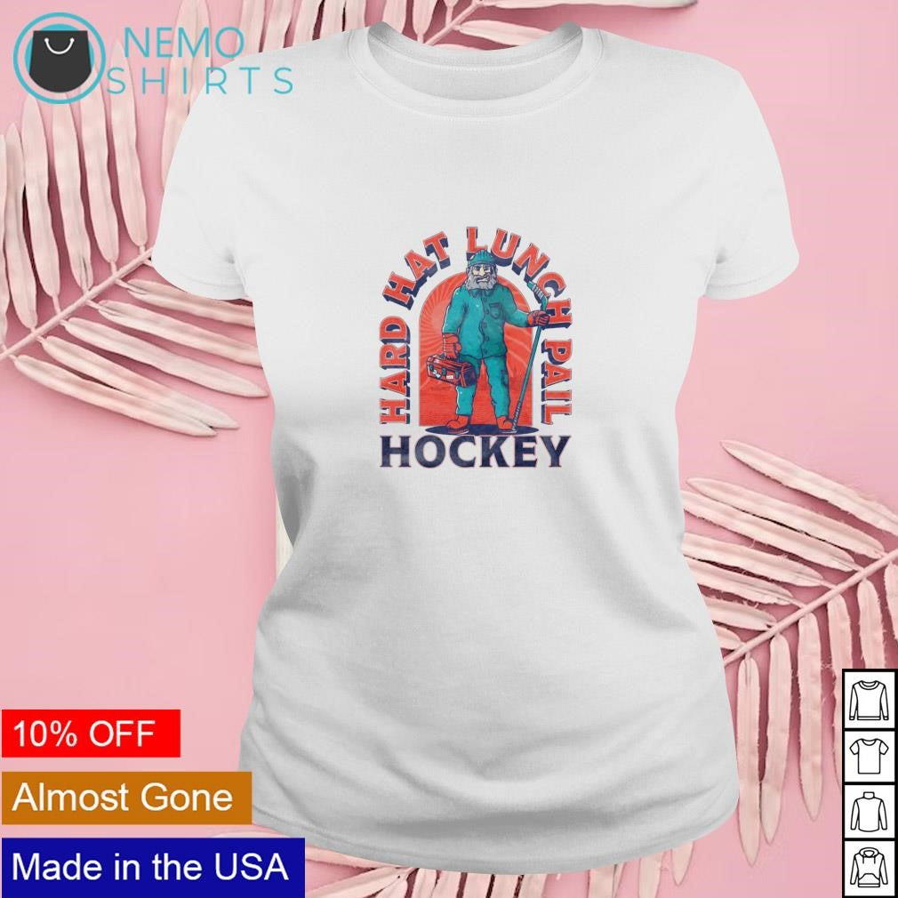 Hard hat lunch pail hockey Islanders Fisherman - Adult & Kids T-Shirts, Sweatshirts & Hoodies apparel design preview 4