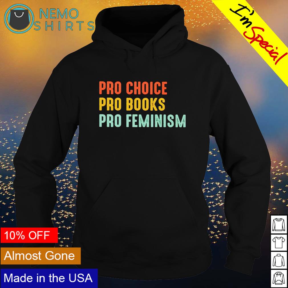 Pro choice books feminism - Adult & Kids T-Shirts, Sweatshirts & Hoodies apparel design preview 2