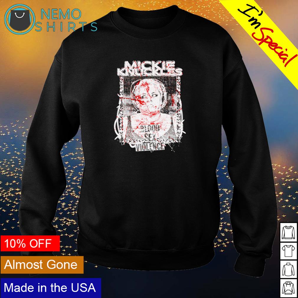 Mickie Knuckles blood sex violence - Adult & Kids T-Shirts, Sweatshirts & Hoodies apparel design preview 4