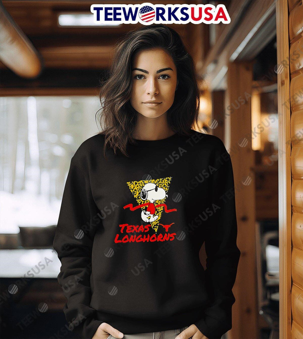 Snoopy Texas Longhorn cute - Adult & Kids T-Shirts, Sweatshirts & Hoodies apparel design preview 6