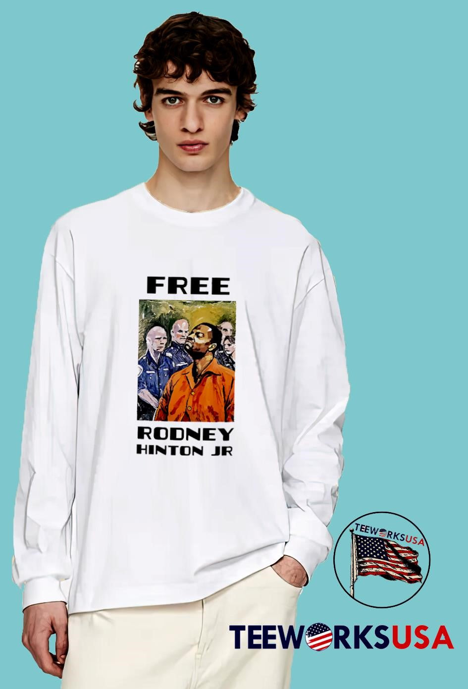 Free rodney hinton jr - Adult & Kids T-Shirts, Sweatshirts & Hoodies apparel design preview 4
