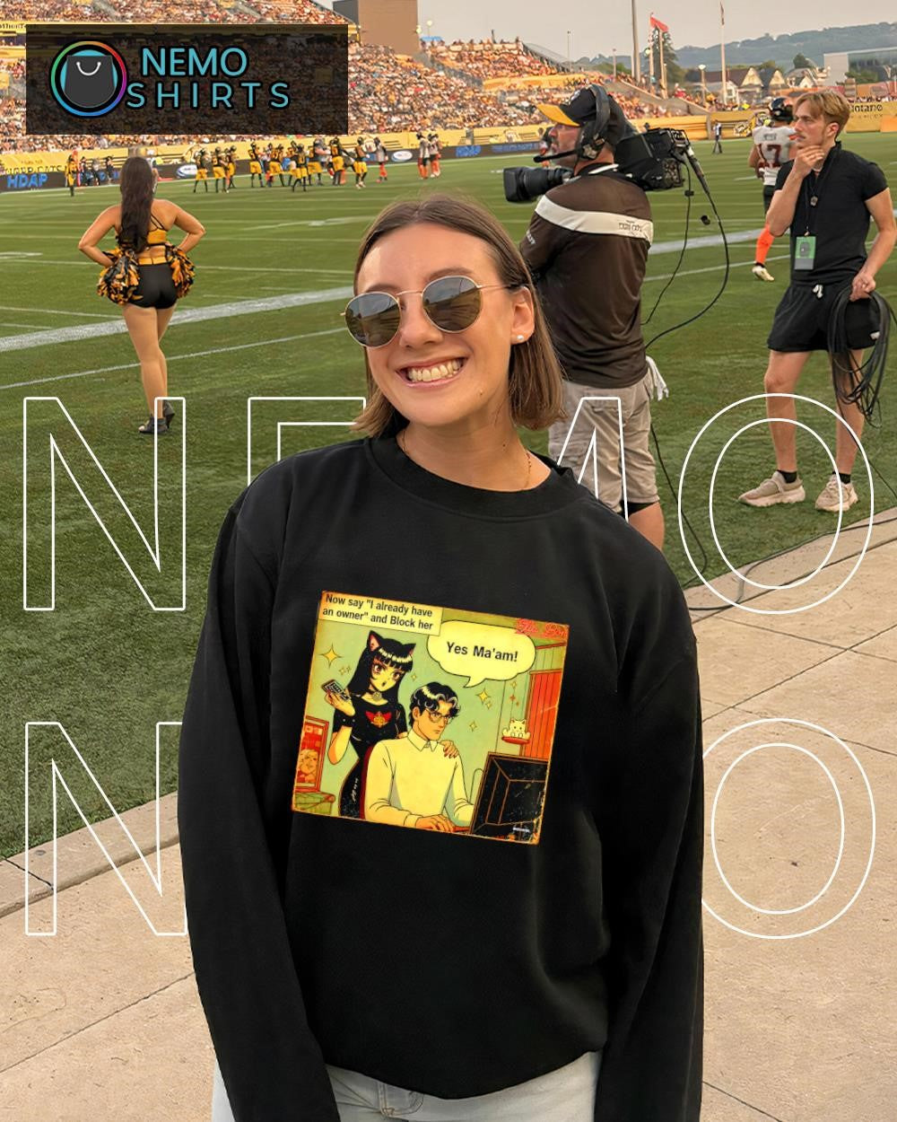 Retro Now Say I Already Have an Owner and Block Her - Adult & Kids T-Shirts, Sweatshirts & Hoodies apparel design preview 4