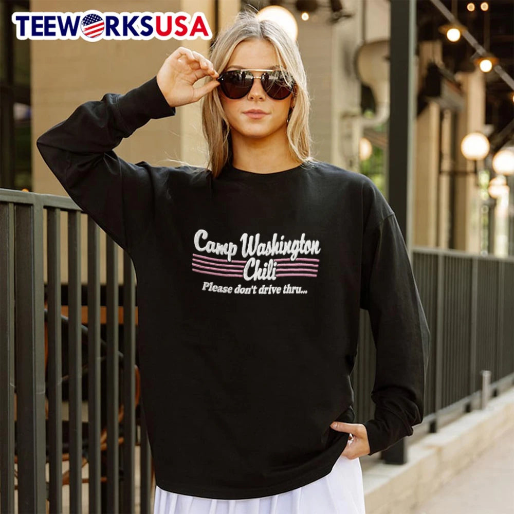 Camp Washington Chili Please Dont Drive Thru - Adult & Kids T-Shirts, Sweatshirts & Hoodies apparel design preview 4