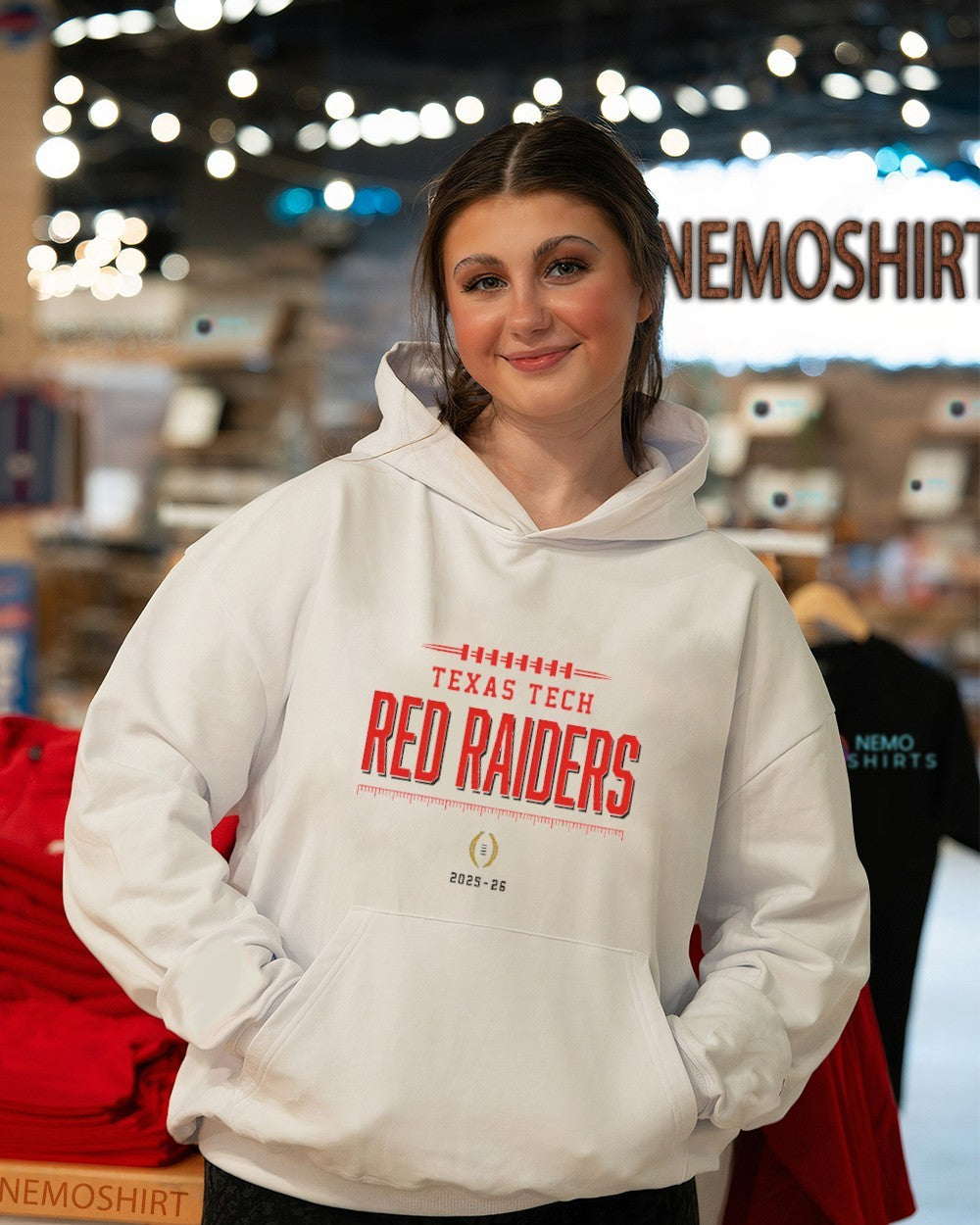 Texas Tech Red Raiders 2025 26 CFP Playoff Bound - Adult & Kids T-Shirts, Sweatshirts & Hoodies apparel design preview 5