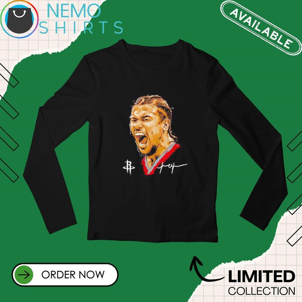 Jalen Green Houston Rockets cartoon portrait - Adult & Kids T-Shirts, Sweatshirts & Hoodies apparel design preview 3