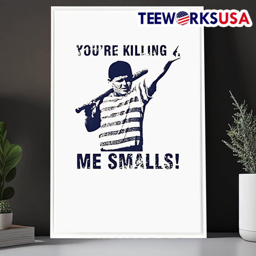 You're killin me smalls The Sandlot silhouette - Adult & Kids T-Shirts, Sweatshirts & Hoodies apparel design preview 6