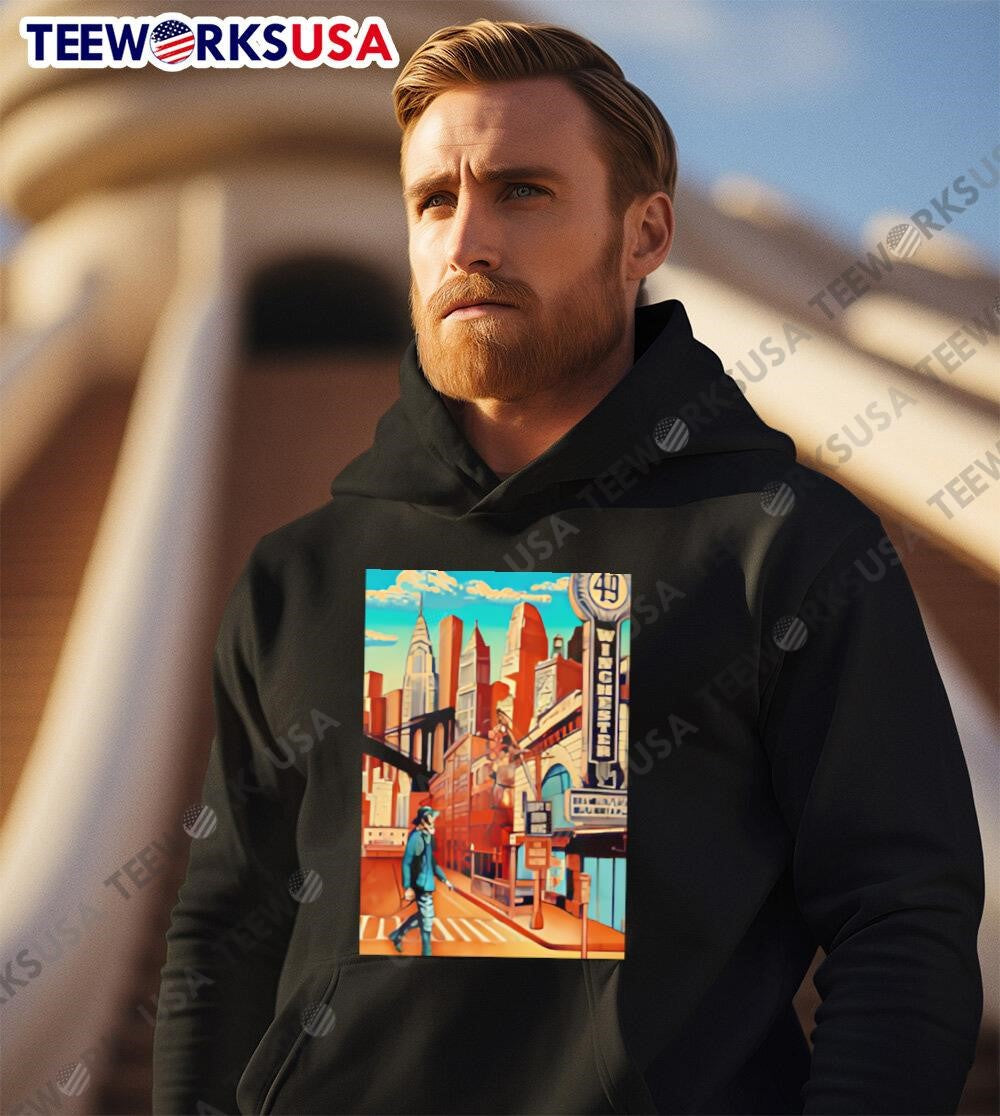 49 winchester september 11 2024 new york nyc poster - Adult & Kids T-Shirts, Sweatshirts & Hoodies apparel design preview 2