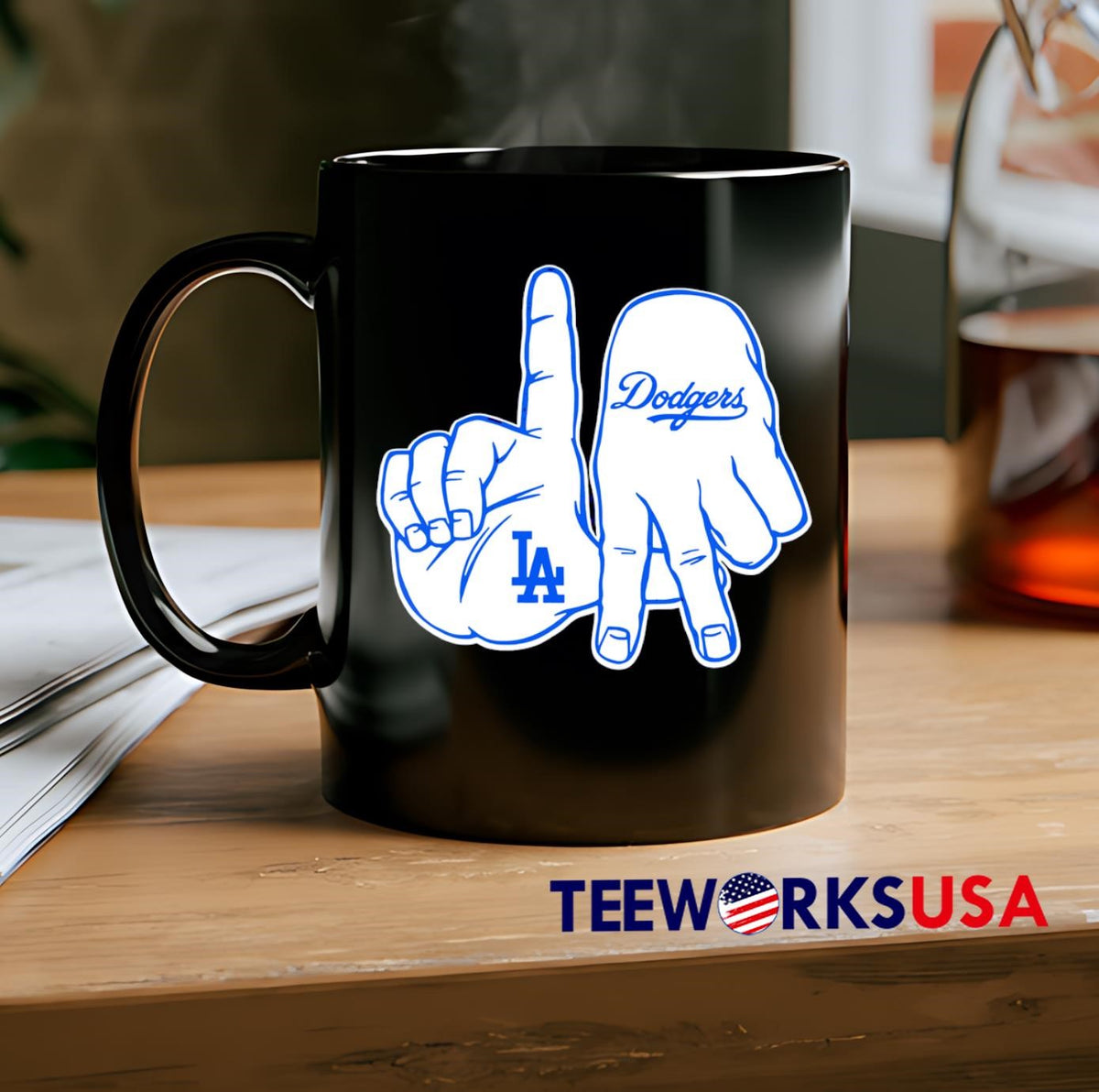 Los Angeles Dodgers Champs hand - Adult & Kids T-Shirts, Sweatshirts & Hoodies apparel design preview 2