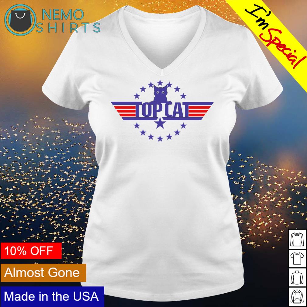 Top Cat Gun - Adult & Kids T-Shirts, Sweatshirts & Hoodies apparel design preview 5