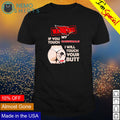 Warning if you touch Arizona Cardinals I will your - Adult & Kids T-Shirts, Sweatshirts & Hoodies apparel design preview 1