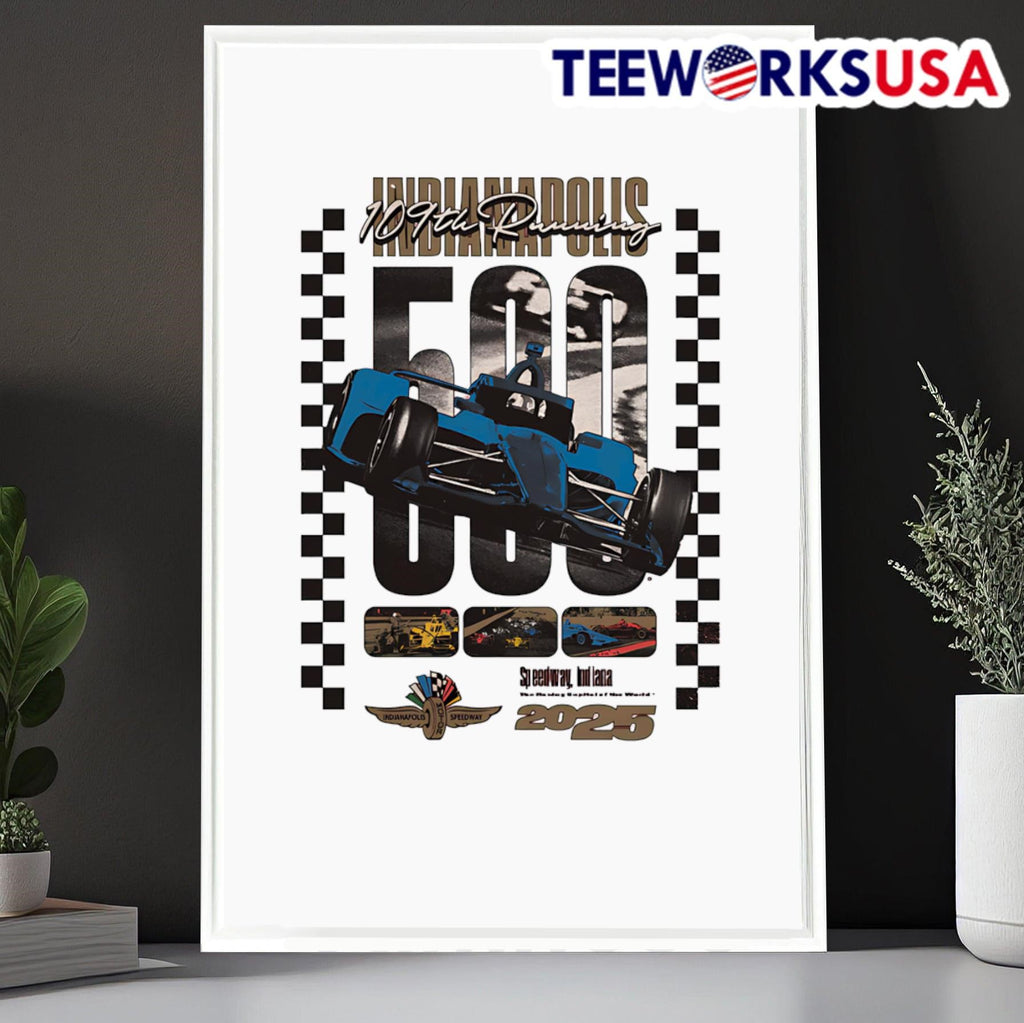 109th Running of the Indianapolis 500 - Adult & Kids T-Shirts, Sweatshirts & Hoodies apparel design preview 6