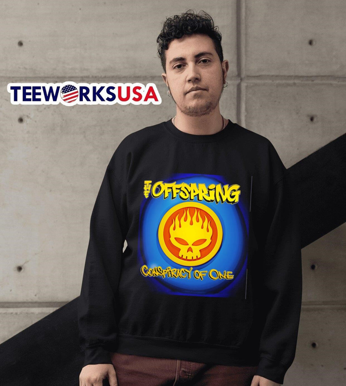 The Offspring Conspiracy Of One - Adult & Kids T-Shirts, Sweatshirts & Hoodies apparel design preview 6
