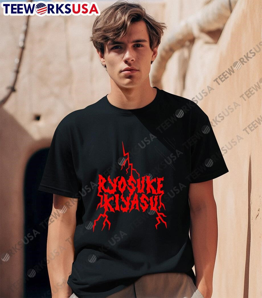 Ryosuke Kiyasu nightning design - Adult & Kids T-Shirts, Sweatshirts & Hoodies apparel design preview 1
