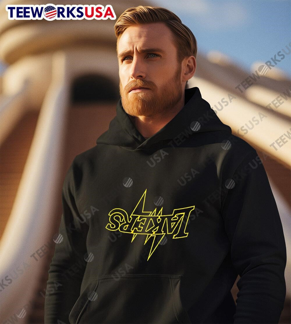 Los Angeles Lakers upside down - Adult & Kids T-Shirts, Sweatshirts & Hoodies apparel design preview 3