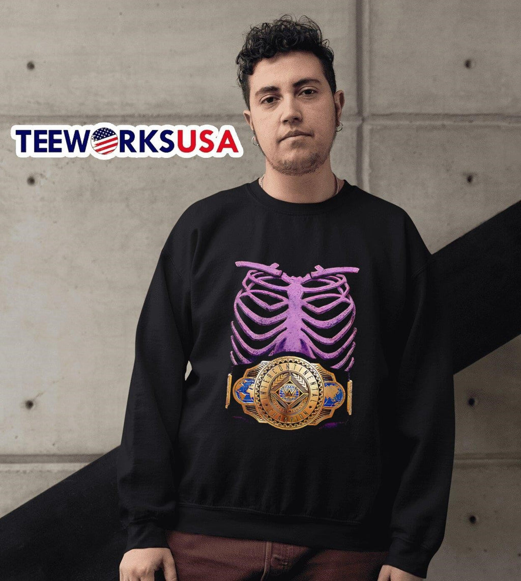 Dominik Mysterio Rib Cage Champion graphic - Adult & Kids T-Shirts, Sweatshirts & Hoodies apparel design preview 6