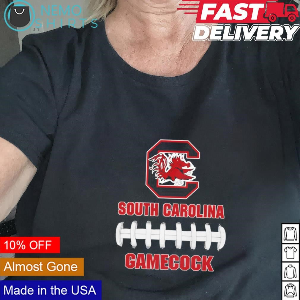 South Carolina Gamecocks football laces - Adult & Kids T-Shirts, Sweatshirts & Hoodies apparel design preview 2