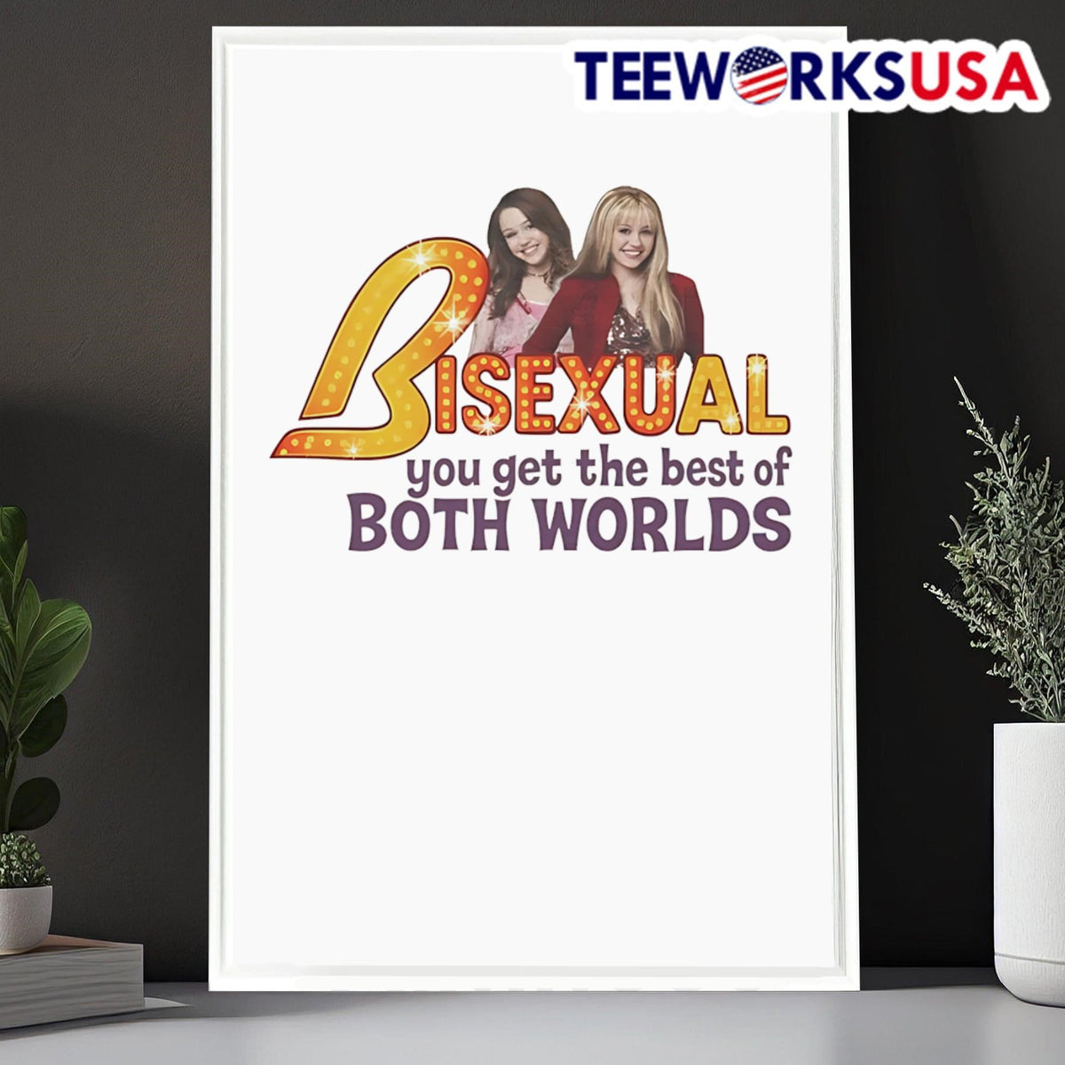 Bisexual HMontana you get the best of both worlds - Adult & Kids T-Shirts, Sweatshirts & Hoodies apparel design preview 6