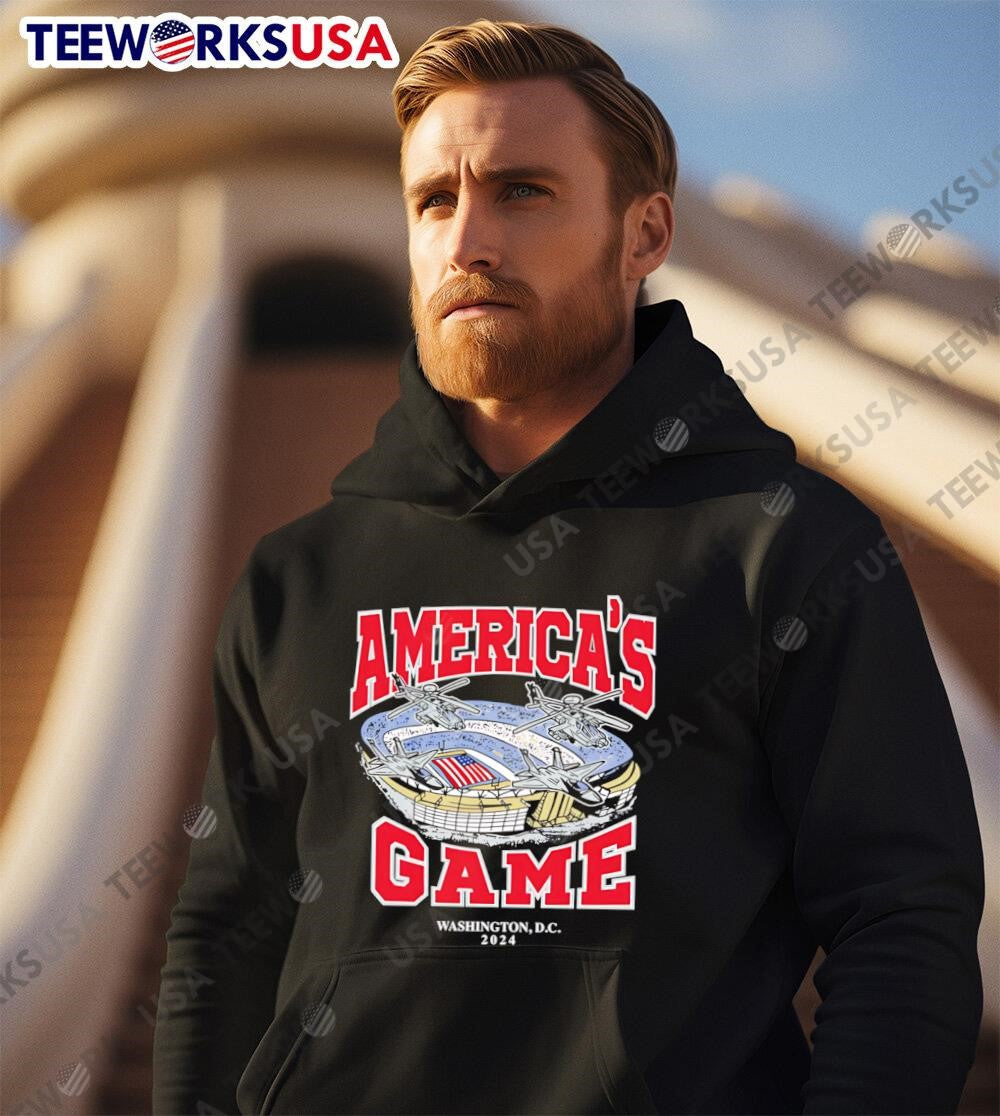 America's Game Washington 2024 - Adult & Kids T-Shirts, Sweatshirts & Hoodies apparel design preview 2