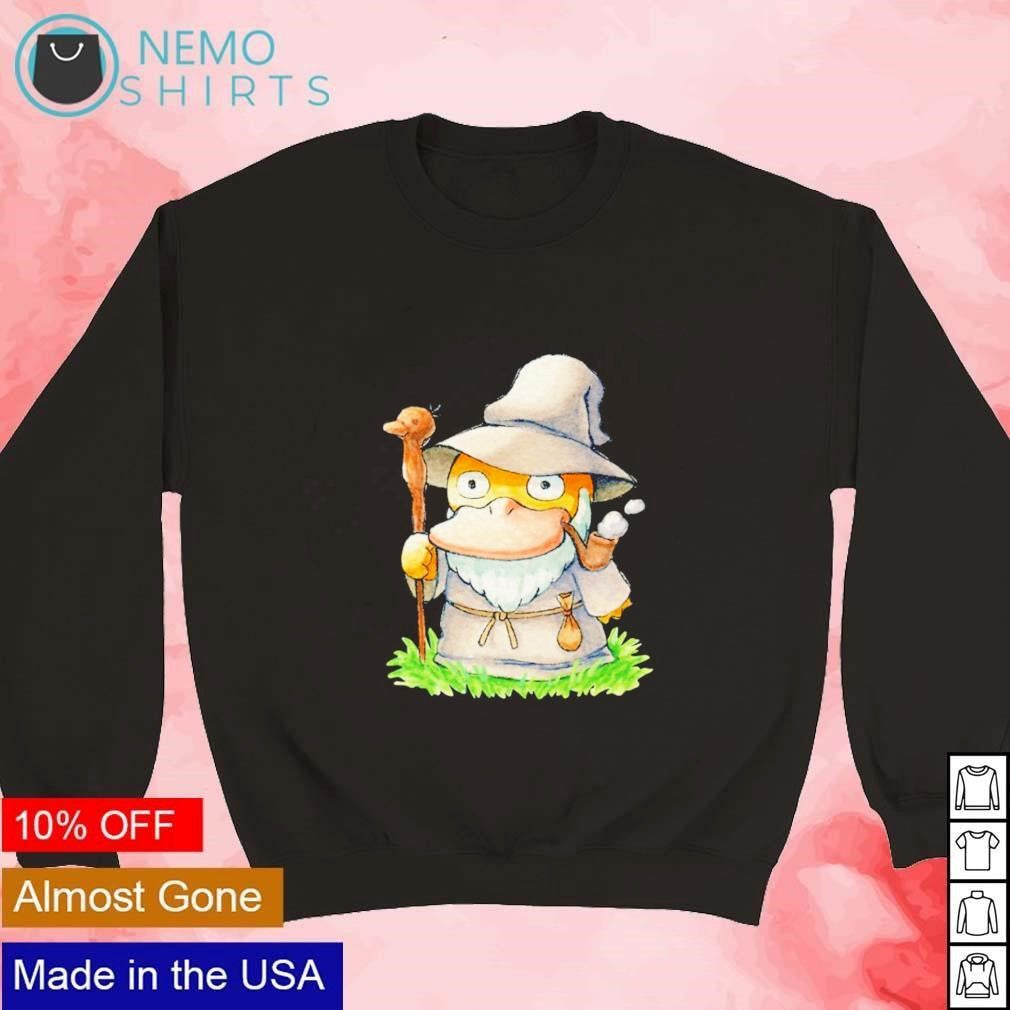 Ganduck the grey - Adult & Kids T-Shirts, Sweatshirts & Hoodies apparel design preview 3