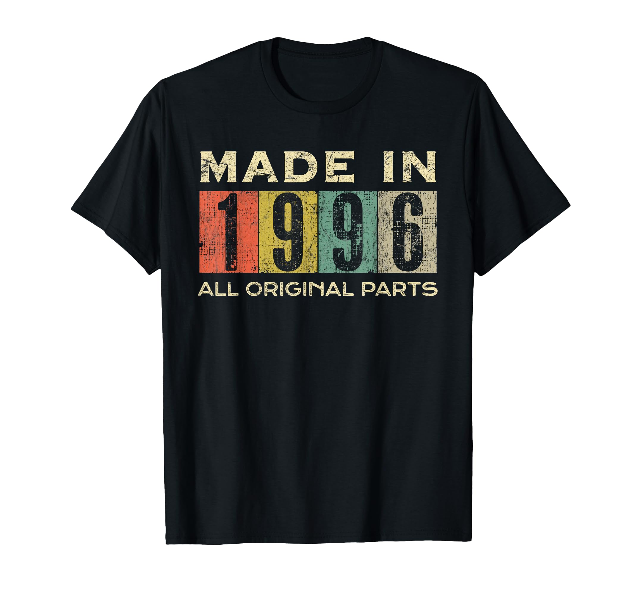 1996 All Original Parts Made 1996 T-Shirt - Novelty Apparel Men Women - T-Shirt, Sweatshirt, Hoodie