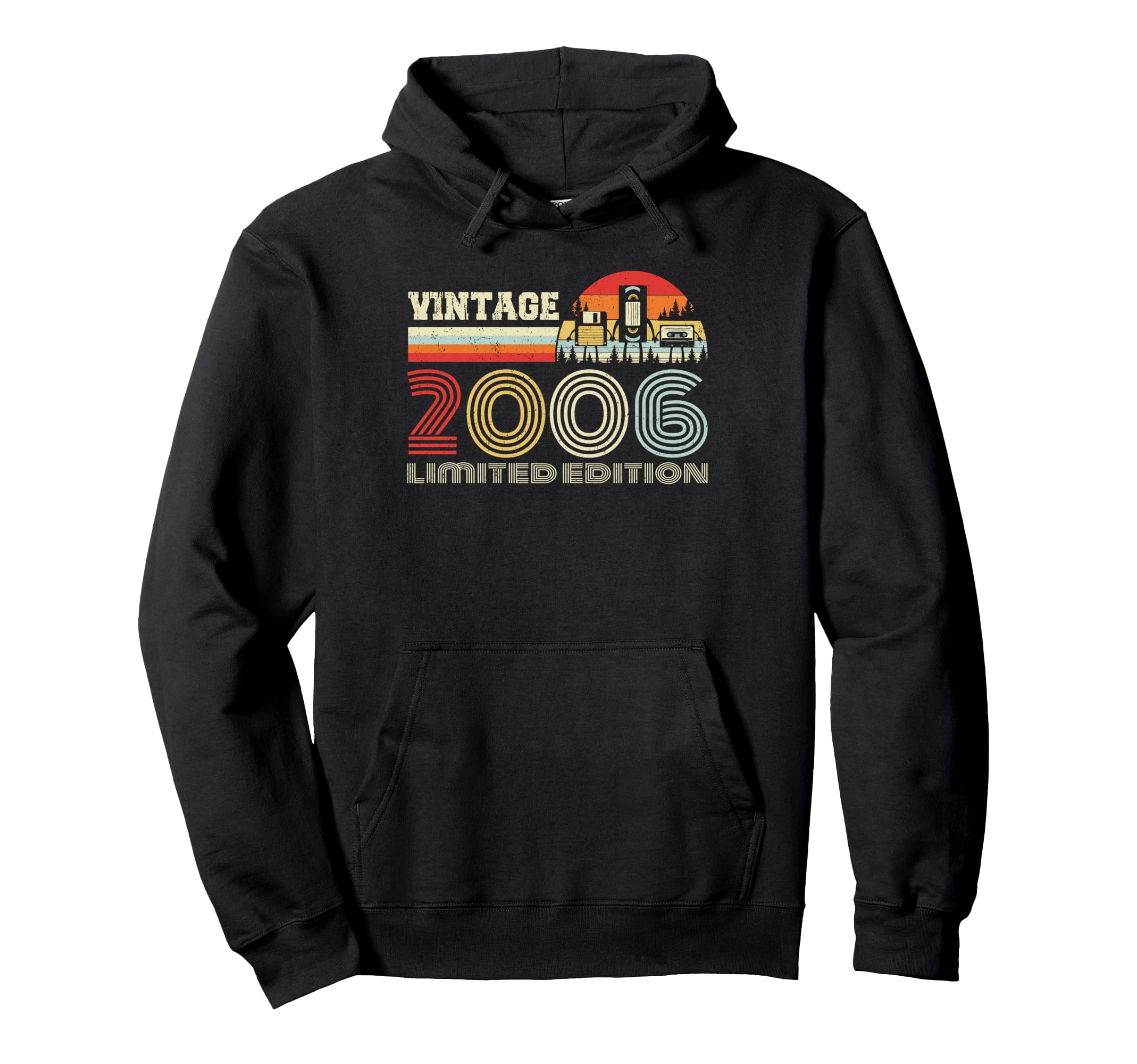 2006 Birthday 2006 Cassette Tape Hoodie - Trendy Graphic Men Women - T-Shirt, Sweatshirt, Hoodie