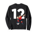 12 Soccer Birthday Gift Soccer Sweatshirt - Aesthetic Graphic for Adults - T-Shirt, Sweatshirt, Hoodie