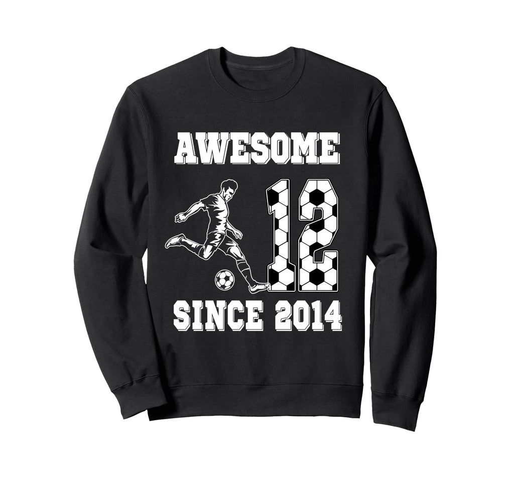 12 Year Old Birthday Soccer Sweatshirt - Custom Art Print for Adults - T-Shirt, Sweatshirt, Hoodie