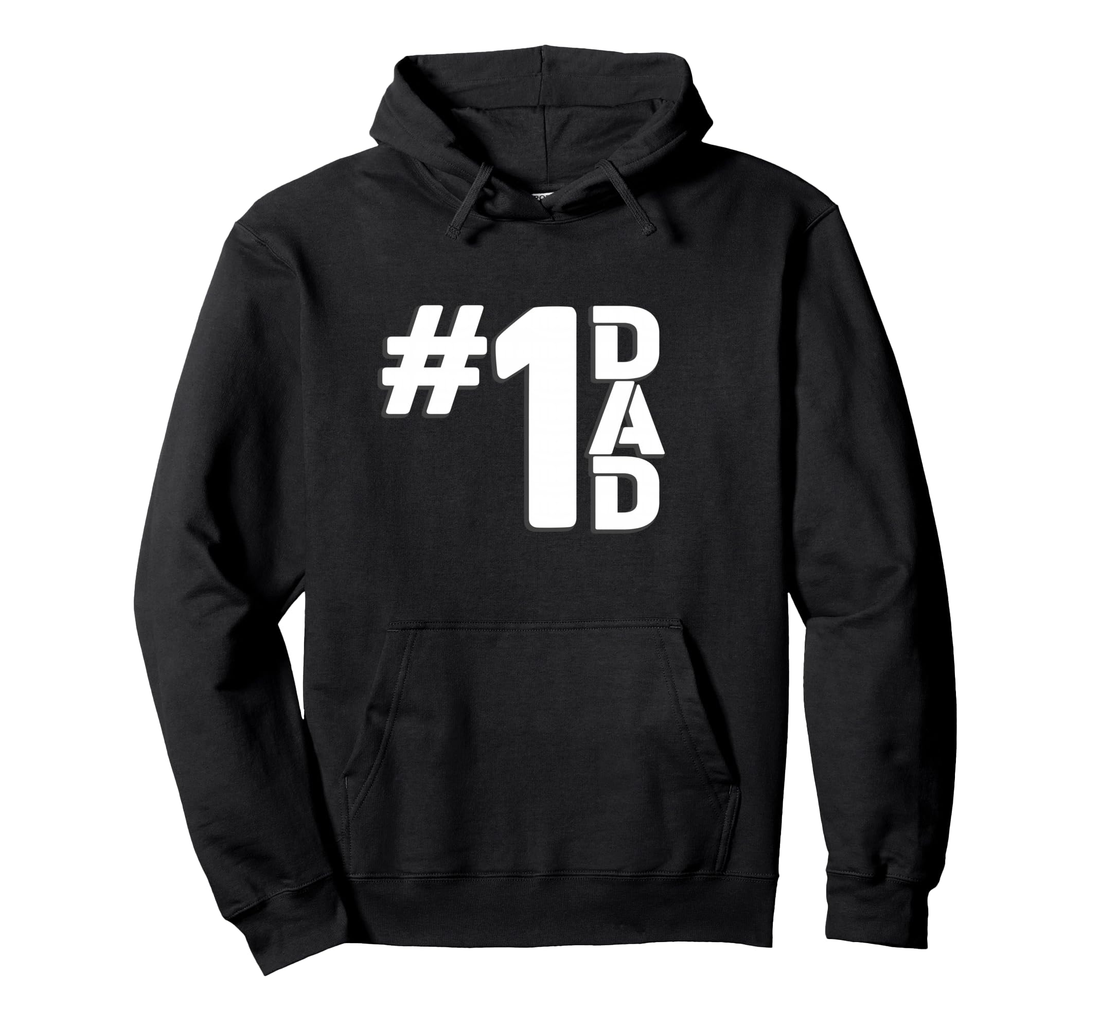 1 Dad Hoodie - Graphic Print for Adults - T-Shirt, Sweatshirt, Hoodie