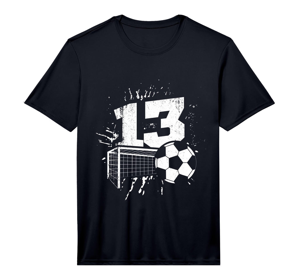 13Th Birthday Soccer Player T-Shirt - Aesthetic Graphic for Adults - T-Shirt, Sweatshirt, Hoodie