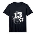 13Th Birthday Soccer Player T-Shirt - Aesthetic Graphic for Adults - T-Shirt, Sweatshirt, Hoodie