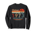 1973 52 Year Old Gifts 52Nd Birthday Sweatshirt - Unique Graphic Unisex - T-Shirt, Sweatshirt, Hoodie