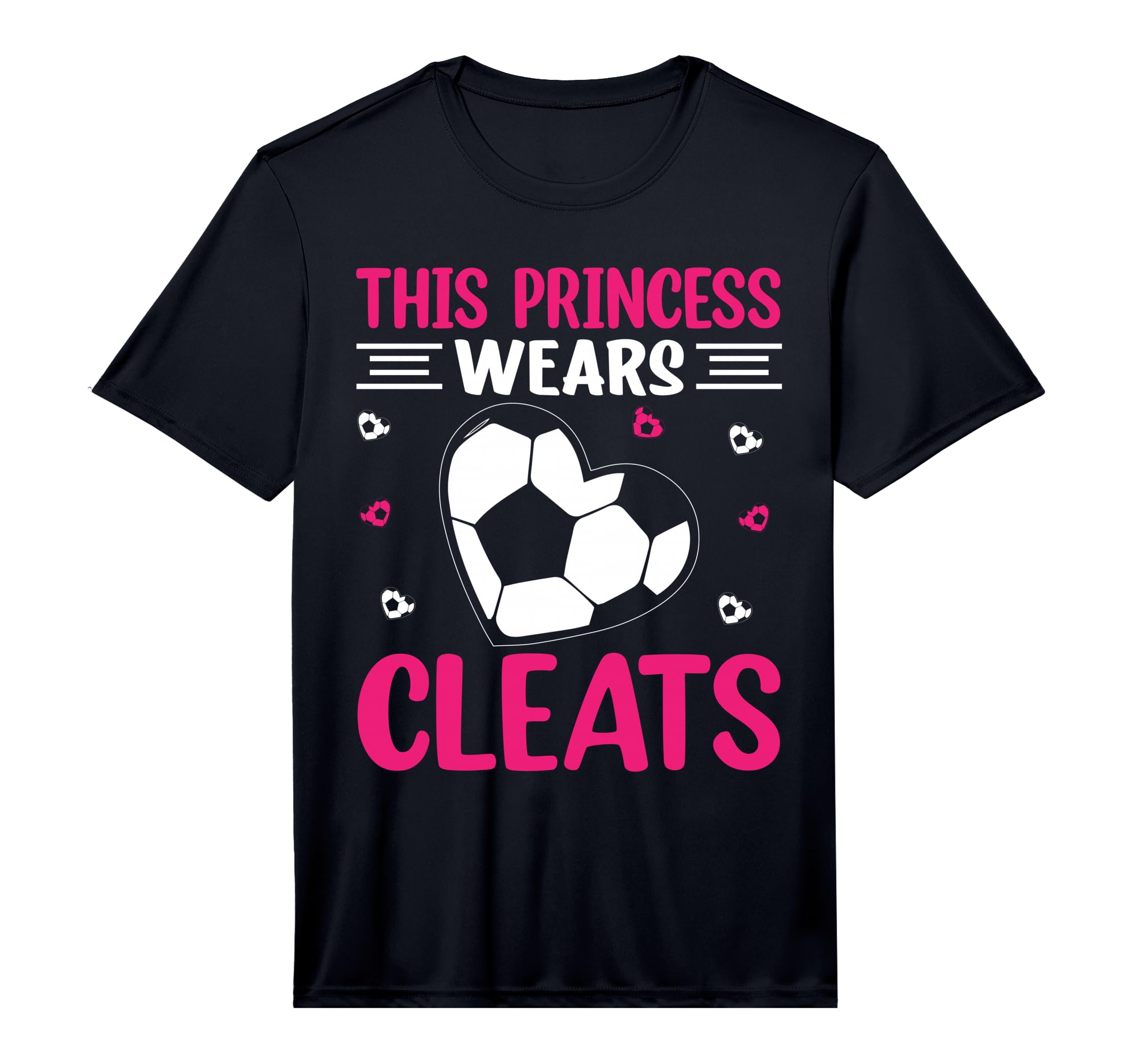 This Princess Wears Cleats I Soccer T-Shirt - Custom Art Print Men Women - T-Shirt, Sweatshirt, Hoodie