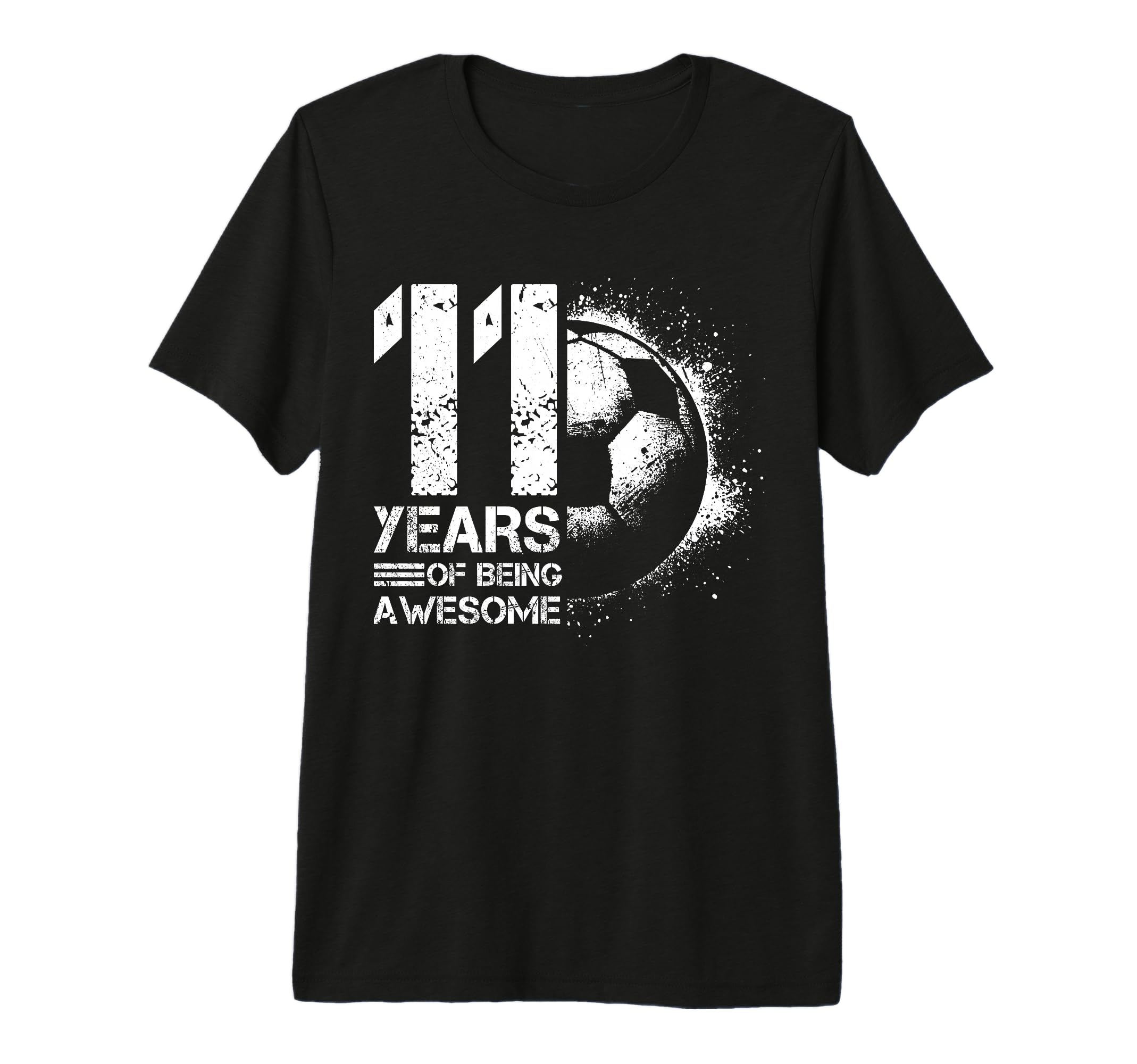11Th Birthday Soccer Player Football T-Shirt - Unique Graphic for Adults - T-Shirt, Sweatshirt, Hoodie