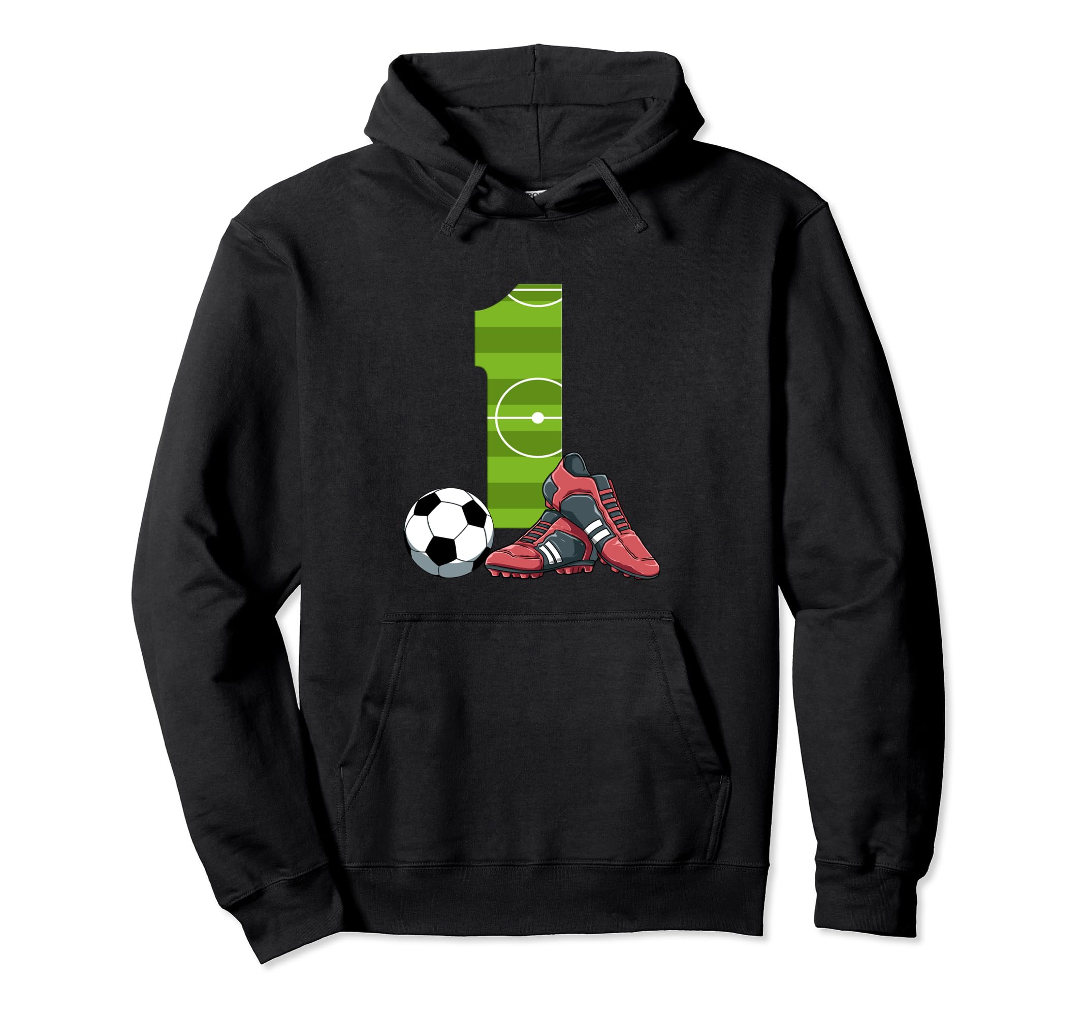 1 Birthday Soccer 1 Year Old Hoodie - Streetwear Style for Adults - T-Shirt, Sweatshirt, Hoodie