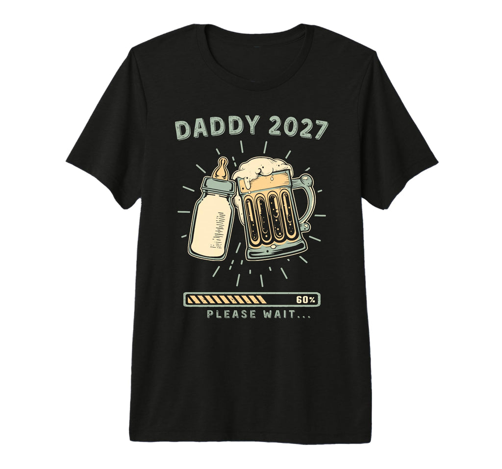 Mens Daddy To Be 2027 Expecting Dad T-Shirt - Novelty Apparel Unisex - T-Shirt, Sweatshirt, Hoodie