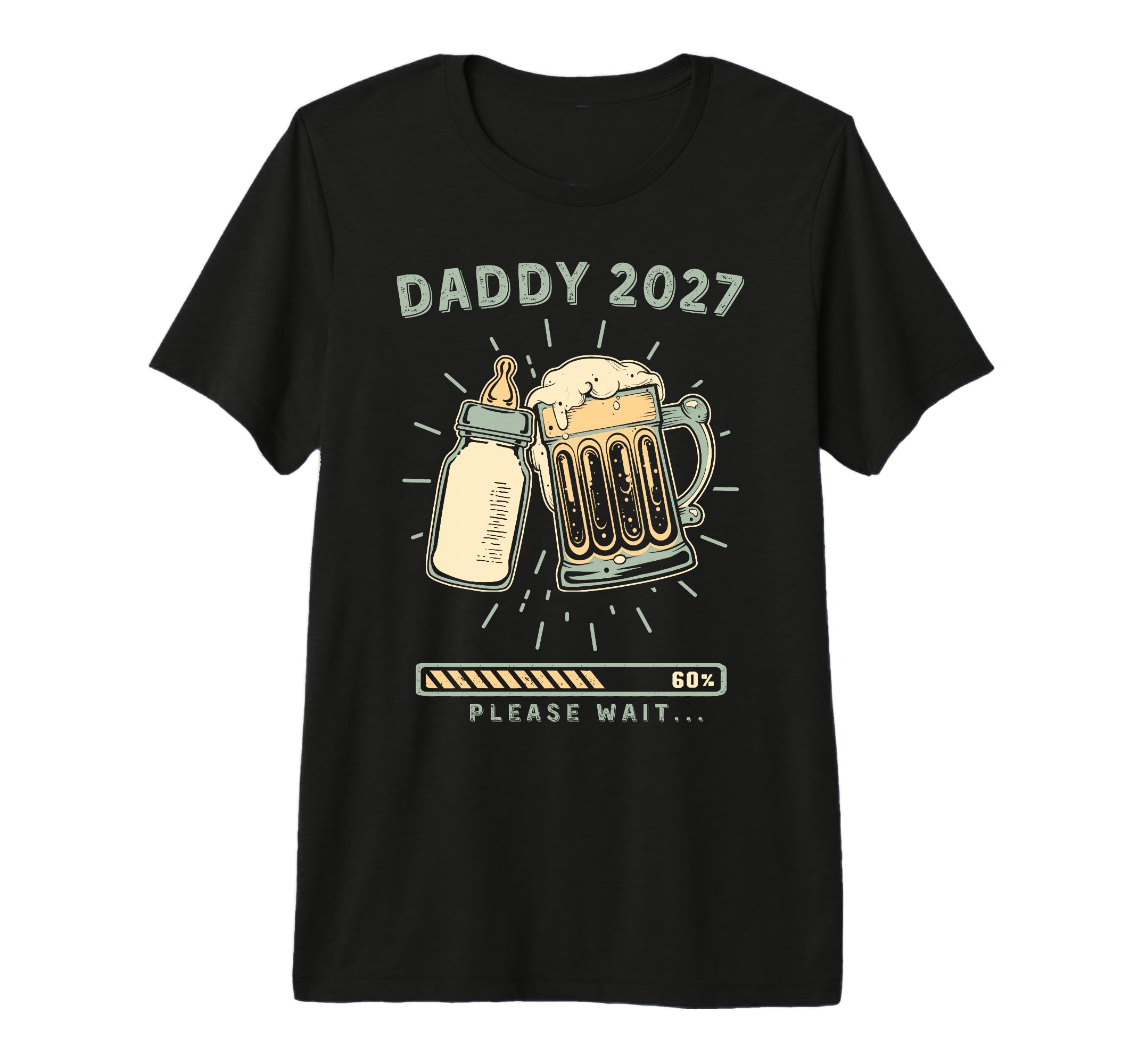 Mens Daddy To Be 2027 Expecting Dad T-Shirt - Novelty Apparel Unisex - T-Shirt, Sweatshirt, Hoodie