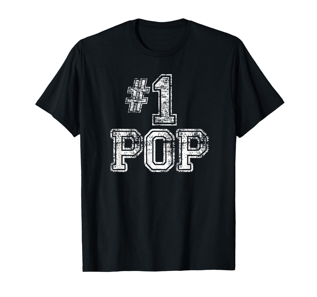 1 Pop Number One Sports Fathers Day T-Shirt - Unique Graphic for Adults - T-Shirt, Sweatshirt, Hoodie