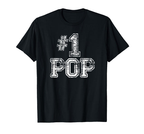 1 Pop Number One Sports Fathers Day T-Shirt - Unique Graphic for Adults - T-Shirt, Sweatshirt, Hoodie