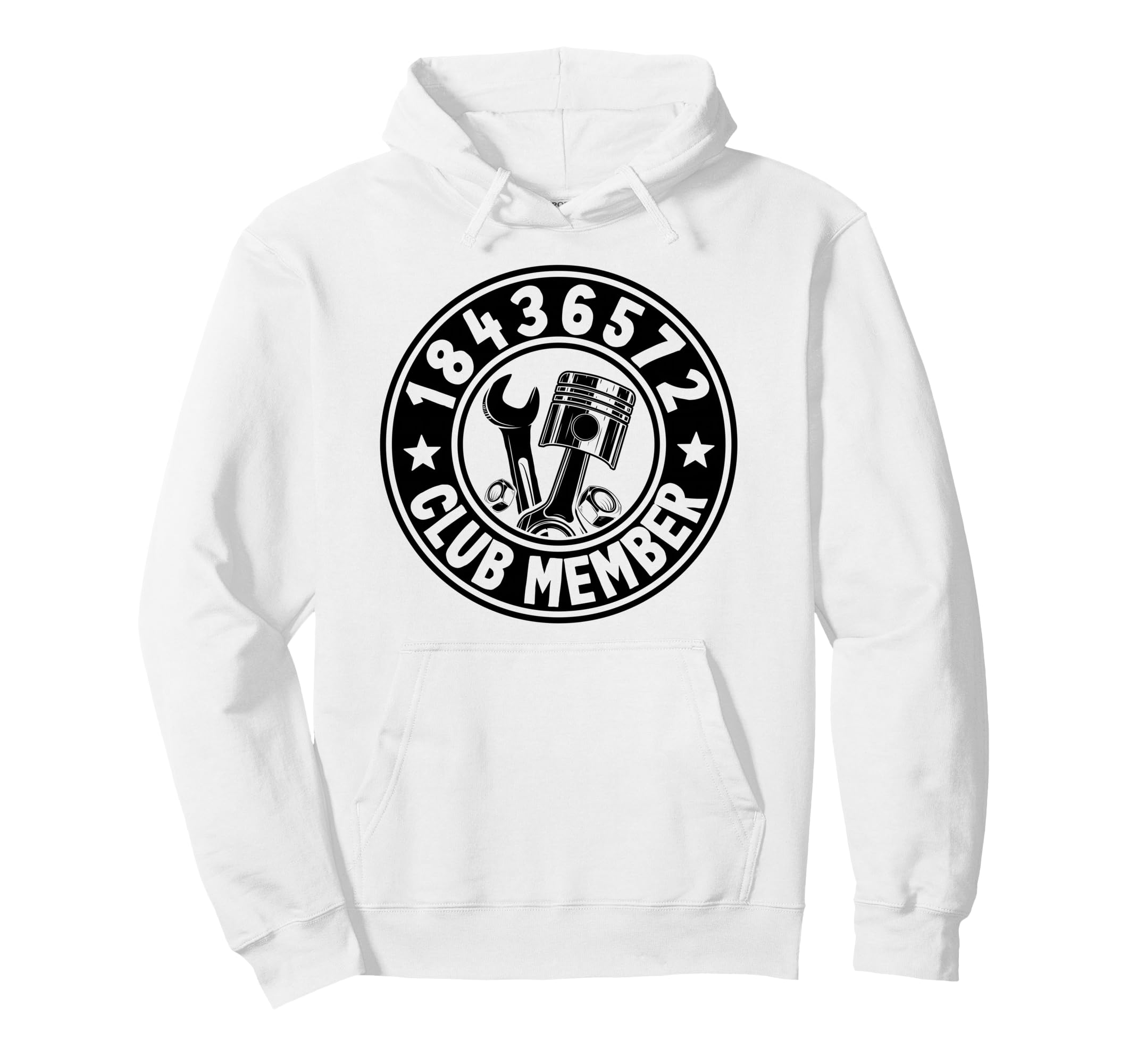 18436572 Club Member Firing Order Big Hoodie - Fun Novelty Design Unisex - T-Shirt, Sweatshirt, Hoodie